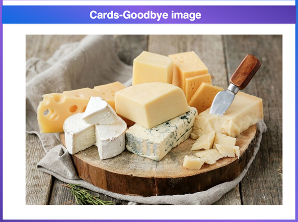 Cheesy Goodbye